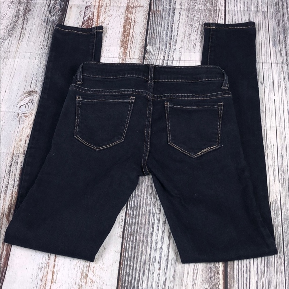 #Aeropostale Original Quality Legging Jeans Sz 0 - Picture 2 of 9